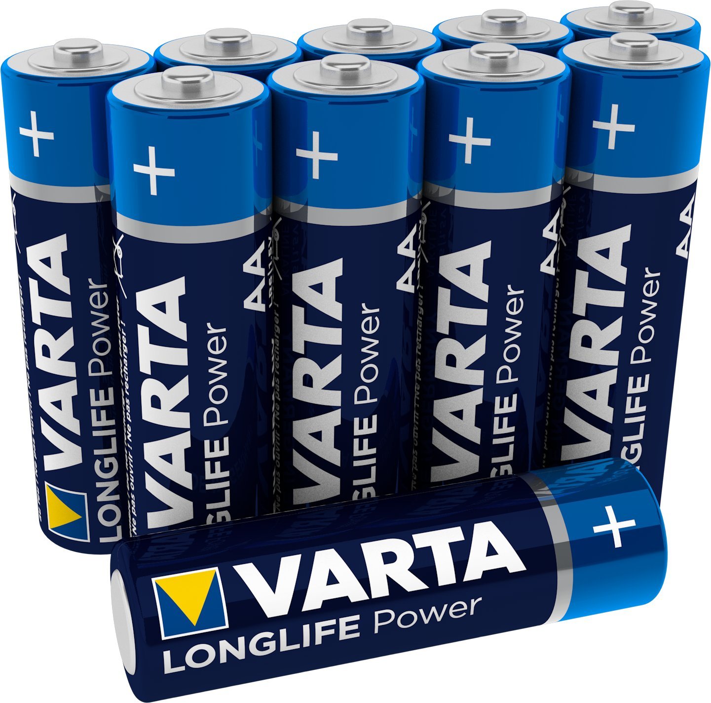 Design kann von Darstellung abweichen & Performance Batterien Alkali wiederaufladbar 4 Stück vorgeladen AA 12 Stück Aussehen kann variieren Basics AA-Batterien mit hoher Kapazität 