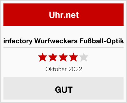  infactory Wurfweckers Fußball-Optik Test