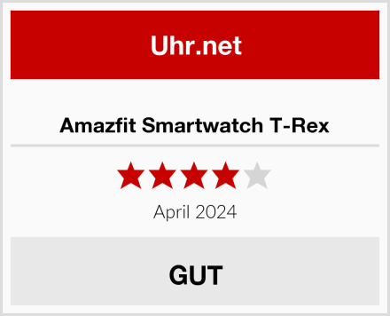  Amazfit Smartwatch T-Rex Test