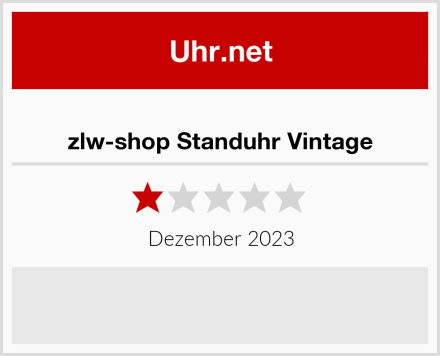  zlw-shop Standuhr Vintage Test