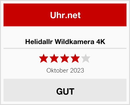 Helidallr Wildkamera 4K Test