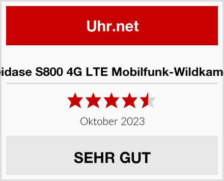  Meidase S800 4G LTE Mobilfunk-Wildkamera Test