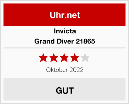 Invicta Grand Diver 21865 Test