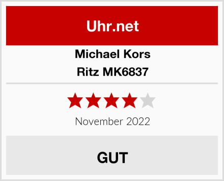 Michael Kors Ritz MK6837 Test