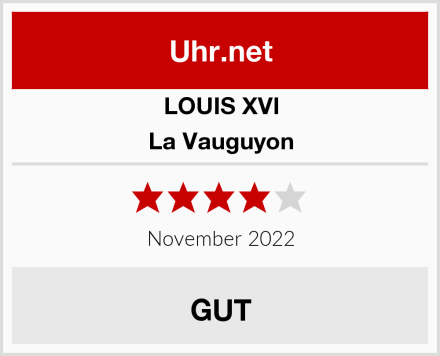 LOUIS XVI La Vauguyon Test
