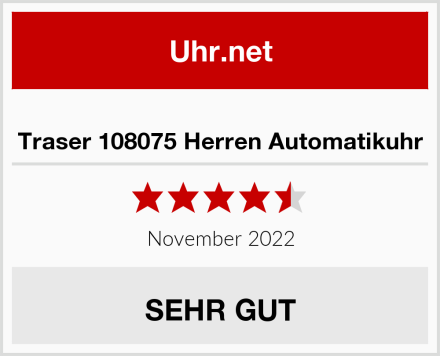  Traser 108075 Herren Automatikuhr Test