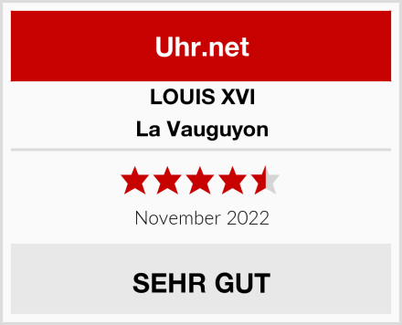 LOUIS XVI La Vauguyon Test