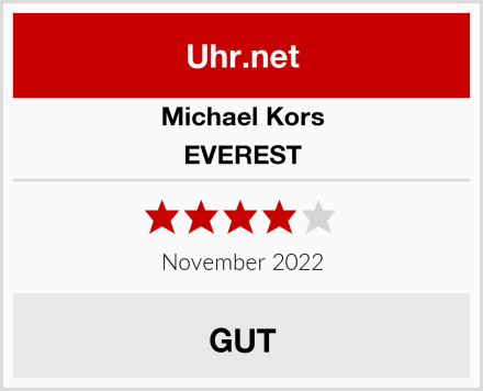Michael Kors EVEREST Test