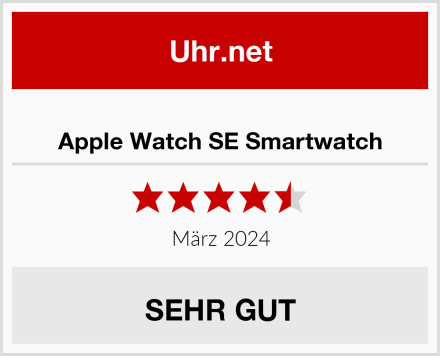 Apple Watch SE Smartwatch Test