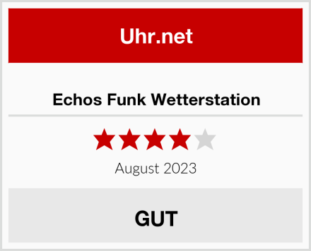  Echos Funk Wetterstation Test