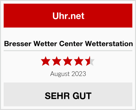  Bresser Wetter Center Wetterstation Test