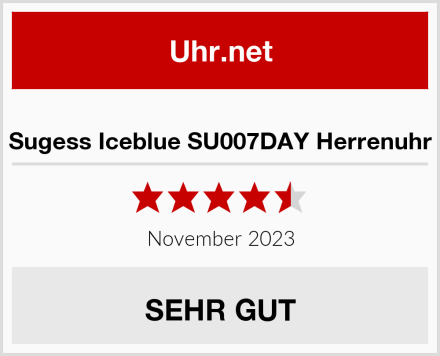  Sugess Iceblue SU007DAY Herrenuhr Test