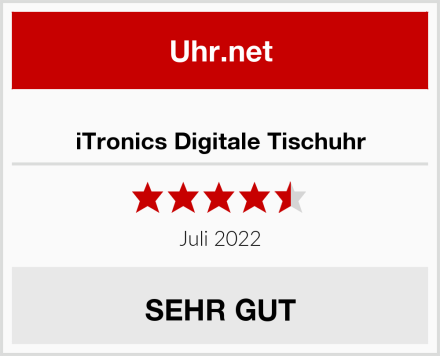  iTronics Digitale Tischuhr Test