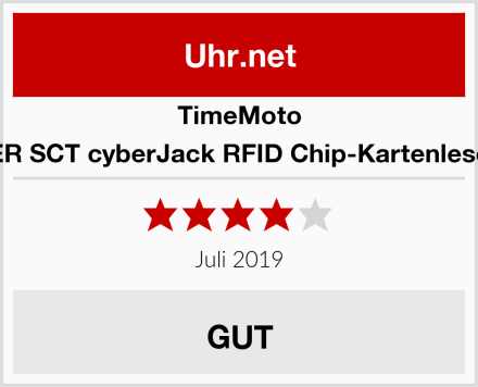 TimeMoto REINER SCT cyberJack RFID Chip-Kartenlesegerät Test