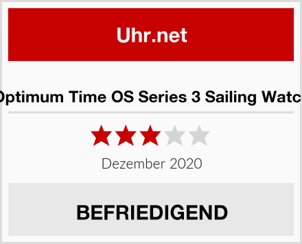  Optimum Time OS Series 3 Sailing Watch Test