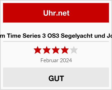  Optimum Time Series 3 OS3 Segelyacht und Jollenuhr Test