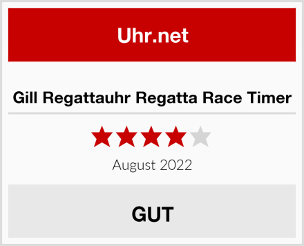  Gill Regattauhr Regatta Race Timer Test